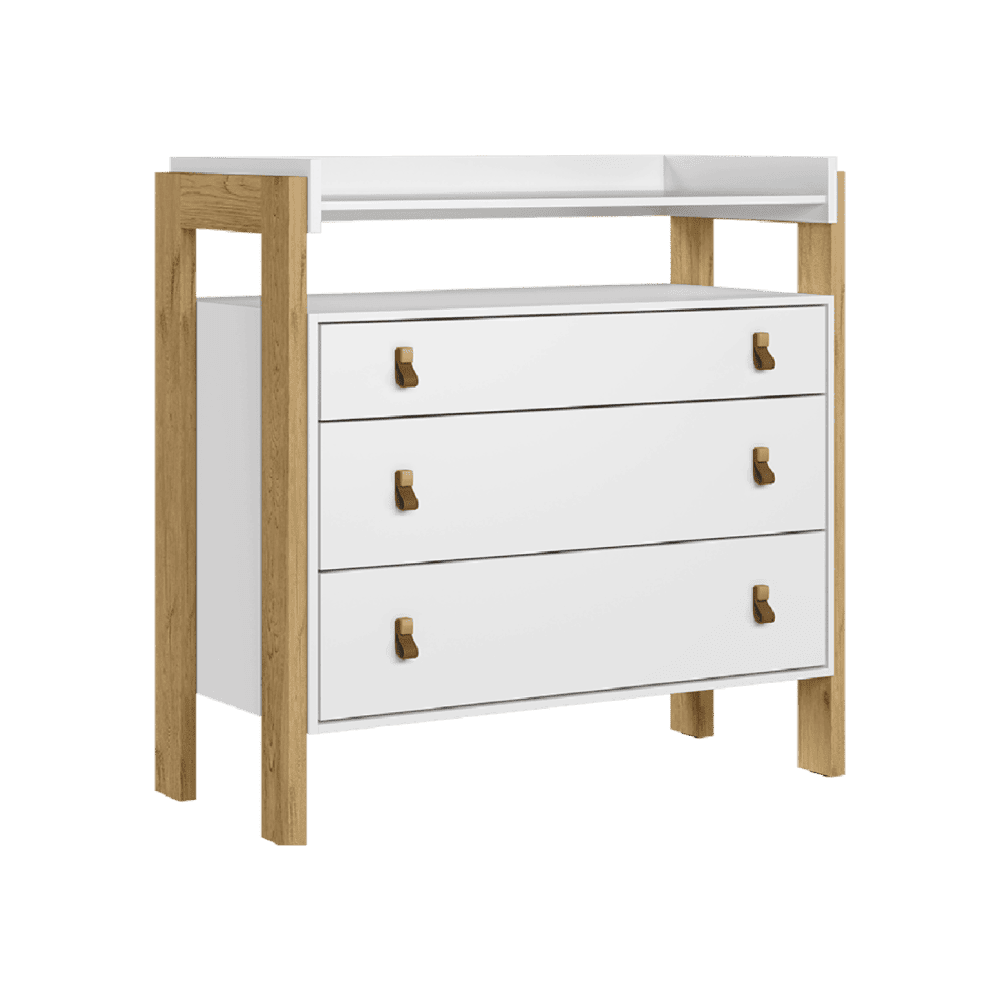 4410 | Cômoda 03 Gavetas Com Nicho Linha Fantasia<BR><BR>